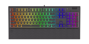 Endorfy herní klávesnice Omnis Pudd.Kaihl BL RGB /USB/ blue switch / drátová / mechanická / US layout / černá RGB