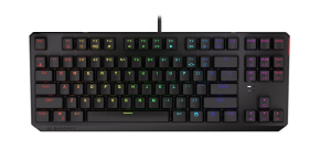 Endorfy herní klávesnice Thock TKL Khail  RD RGB /USB/ red sw. / drátová / mechanická / US layout / černá RGB