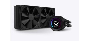 NZXT vodní chladič Kraken 280 ELITE / 2x140mm fan / LCD disp. / 6 let / LGA1851 / AM5