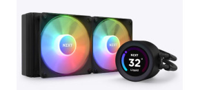 NZXT vodní chladič Kraken 280 ELITE RGB / 2x140mm RGB fan / LCD disp. / 6 let / LGA1851 / AM5