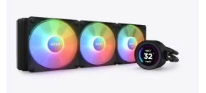 NZXT vodní chladič Kraken 360 ELITE RGB / 3x120mm RGB fan / LCD disp. / 6 let / LGA1851 / AM5