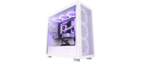 BAZAR - NZXT skříň H7 Flow RGB edition / ATX / 3x 140 mm fan / USB-C / 2x USB / prosklená bočnice / poškozený obal