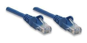 Intellinet Patch kabel Cat5e UTP 10m modrý