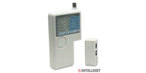 Intellinet Cable Tester, 4-in-1, RJ11, RJ45, USB and BNC