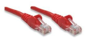 Intellinet Patch kabel Cat5e UTP 3m červený