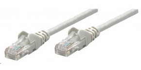 Intellinet patch kabel, Cat6 Certified, CU, UTP, PVC, RJ45, 0,5m, šedý