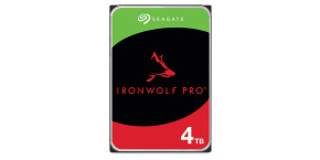 SEAGATE HDD 4TB IRONWOLF PRO (NAS), 3.5", SATAIII, 7200 RPM, Cache 128MB