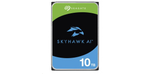 SEAGATE HDD 10TB SKYHAWK AI, 3.5", SATAIII, 7200 RPM, Cache 256MB, s R/V Senzorem