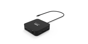 PORT dokovací stanice USB-C 10v1, 2x4K Display Port, 5x USB-A, USB-C 85W PD, Ethernet, SD