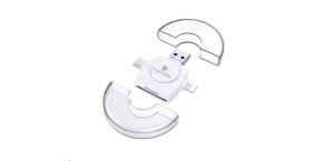 Viking OTG čtečka paměťových karet SD a Micro SD 4v1 s koncovkou APPLE Lightning / Micro USB / USB 3.0 / USB-C, bílá