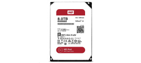 WD RED NAS WD80EFAX 8TB SATAIII/600 256MB cache, 210MB/s