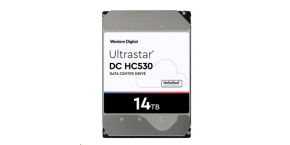 Western Digital Ultrastar® HDD 14TB (WUH721414AL5204) DC HC530 3.5in 26.1MM 512MB 7200RPM SAS 512E SE P3 (GOLD SAS)