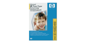 HP Advanced Glossy Photo Paper-25 sht/13 x 18 cm borderless,  250 g/m2, Q8696A