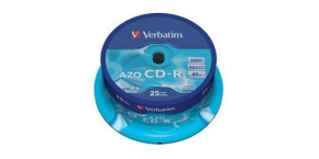 VERBATIM CD-R(25-Pack)Spindle/Crystal/DLP/52x/700MB