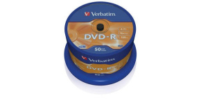 VERBATIM DVD-R(50-Pack)Spindle/General Retail/16x/4.7GB