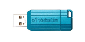 VERBATIM Flash Disk 32GB Store 'n' Go PinStripe, karibská modrá