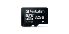 VERBATIM MicroSDHC karta 32GB Premium, U1