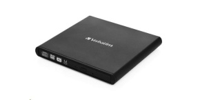 VERBATIM externí mechanika DVD-RW Rewriter USB 2.0 Black + NERO