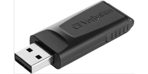 VERBATIM Flash Disk 32GB Store 'n' Go Slider, černá