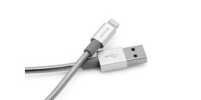 VERBATIM kabel Lightning Sync & Charge Cable 100cm (Silver)