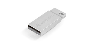 VERBATIM Flash Disk 16GB Metal Executive, USB 2.0, stříbrná