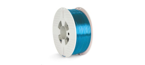 VERBATIM 3D Printer Filament PET-G 1.75mm, 327m, 1kg blue transparent