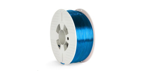 VERBATIM 3D Printer Filament PET-G 2.85mm, 123m, 1kg blue transparent