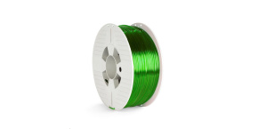 VERBATIM 3D Printer Filament PET-G 2.85mm, 123m, 1kg green transparent