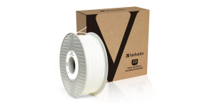 VERBATIM 3D Printer Filament ABS 1.75mm, 404m, 1kg white