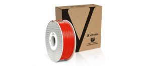 VERBATIM 3D Printer Filament PLA 1.75mm, 335m, 1kg red (OLD PN 55270)