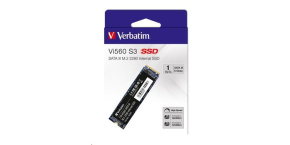 VERBATIM SSD Vi560 S3 M.2 256GB SATA III, W 560/ R 520MB/s