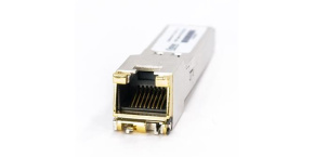 SFP+ transceiver 10Gbps, 10GBASE-T, do 30m (CAT 6A či 7), RJ-45, 0 až 70°C, FORTINET komp.