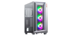 ADATA XPG case CRUISER Mid-Tower, bez zdroje, 3x 120mm ARGB Fan, Bílá