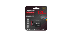 ADATA MicroSDXC karta 128GB High Endurance UHS-I C10 V30 A2 (R:100/W:85 MB/s) + SD adaptér