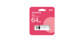 ADATA Flash Disk 64GB C906, USB 2.0, bílá