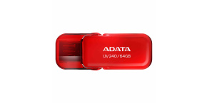 ADATA Flash Disk 64GB UV240, USB 2.0, červená