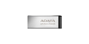 ADATA Flash Disk 256GB UR350, USB 3.2, stříbrno-černá