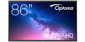 Optoma 5863RK IFPD 86" -  interaktivní dotykový, 4K UHD, multidotyk 40prstu, Android 13, 8GB RAM/ 64GB ROM