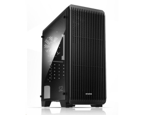 case Zalman miditower S2, ATX/mATX/Mini-ITX, bez zdroje, USB3.0, černá