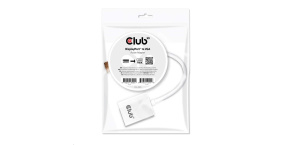 Club3D Adaptér aktivní DisplayPort na VGA (M/F), 25cm