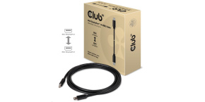 Club3D Kabel mini DisplayPort 1.4 HBR3 8K60Hz (M/M), 2m, 34 AWG