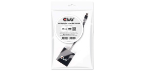 Club3D Adaptér aktivní mini DisplayPort 1.2 na HDMI 2.0 4K60Hz UHD, (M/F), 20cm