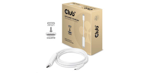 Club3D Kabel aktivní USB typ C na HDMI 2.0 4K60Hz UHD, 1,8m