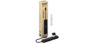 Club3D hub USB-C 3.2 Gen1 7in1 Hub HDMI 4K60Hz, 2x SD card, 2x USB-A, USB-C PD - nabíjení 100W, RJ45