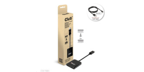 Club3D hub MST USB-C na DisplayPort, 4K60Hz (M/F)