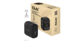 Club3D cestovní nabíječka PPS 65W GAN technologie, USB Type-C, Power Delivery(PD) 3.0 Support