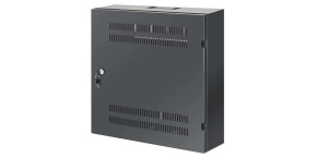 Intellinet Low-Profile 19" Cabinet, 4U Horizontal and 2U Vertical Rails, nástěnný rozvaděč, černý