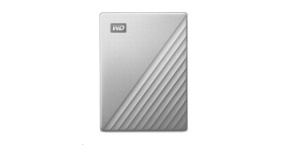 WD My Passport Ultra 4TB, Externí HDD, USB-C 3.0, pro MAC, stříbrná