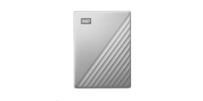 WD My Passport Ultra 1TB, Externí HDD, USB-C 3.0, stříbrná