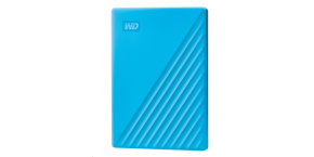 WD My Passport Portable 2TB, Externí HDD, USB 3.0, modrá